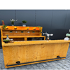Steigerhouten bar 2 meter en achterkast