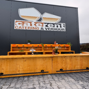 Steigerhouten bar 4 meter en achterkasten