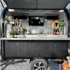 Mobiele champagne bar