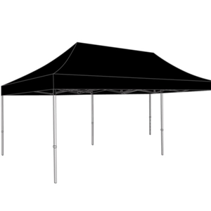 Tent 3x6 zwart